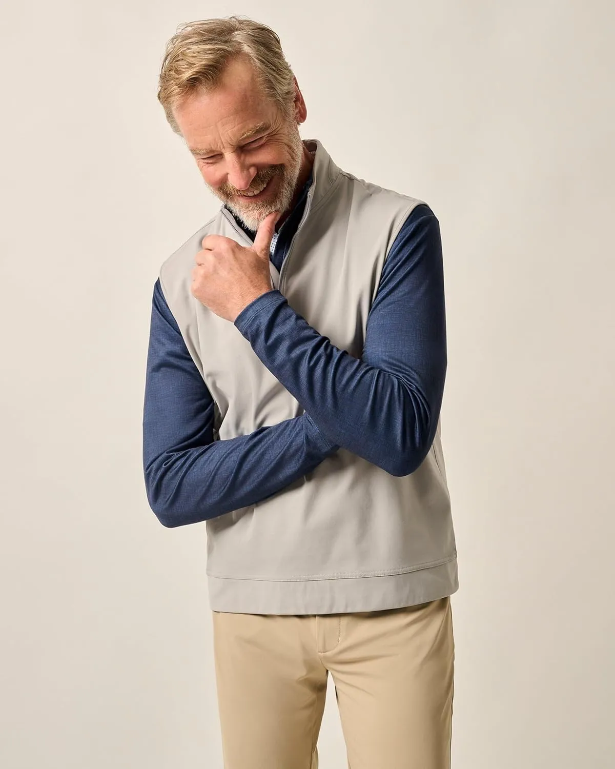 johnnie-O Torque 1/4 Zip Performance Vest