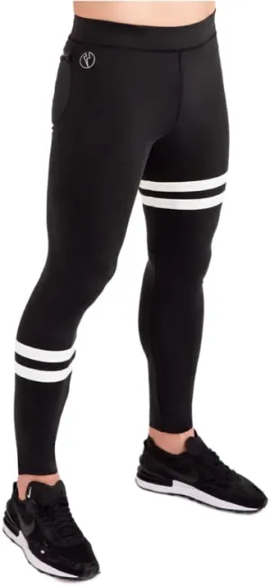 Kapow Meggings Performance Pro Range - Mens Compression Leggings with Pockets for Athletic Workout Performance