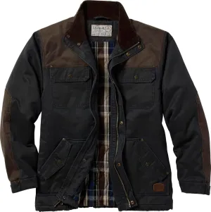 Legendary Whitetails Men's Chore Coat Tough as Buck Collection, Flannel Lined Barn & Field Workwear Jacket
