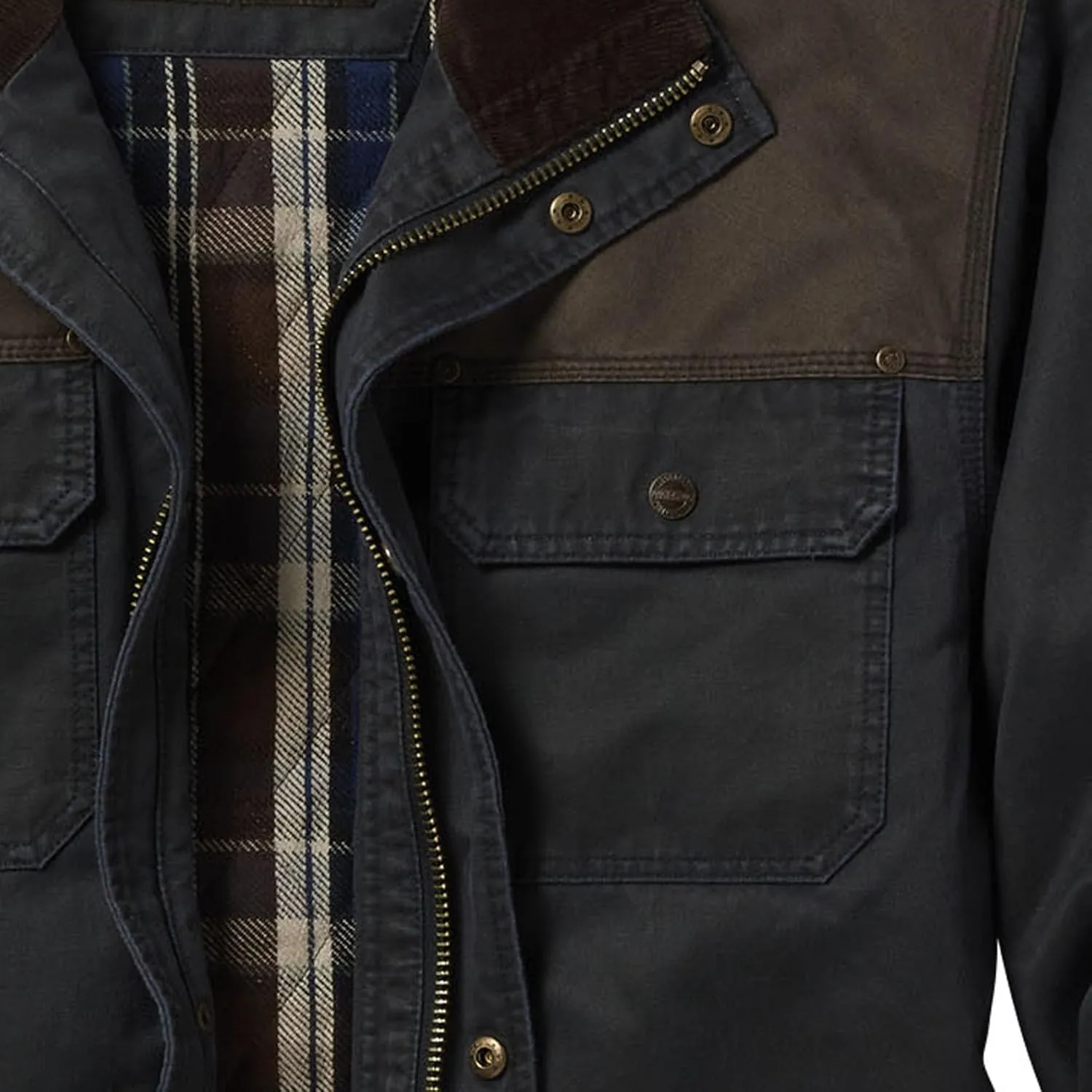 Legendary Whitetails Men's Chore Coat Tough as Buck Collection, Flannel Lined Barn & Field Workwear Jacket