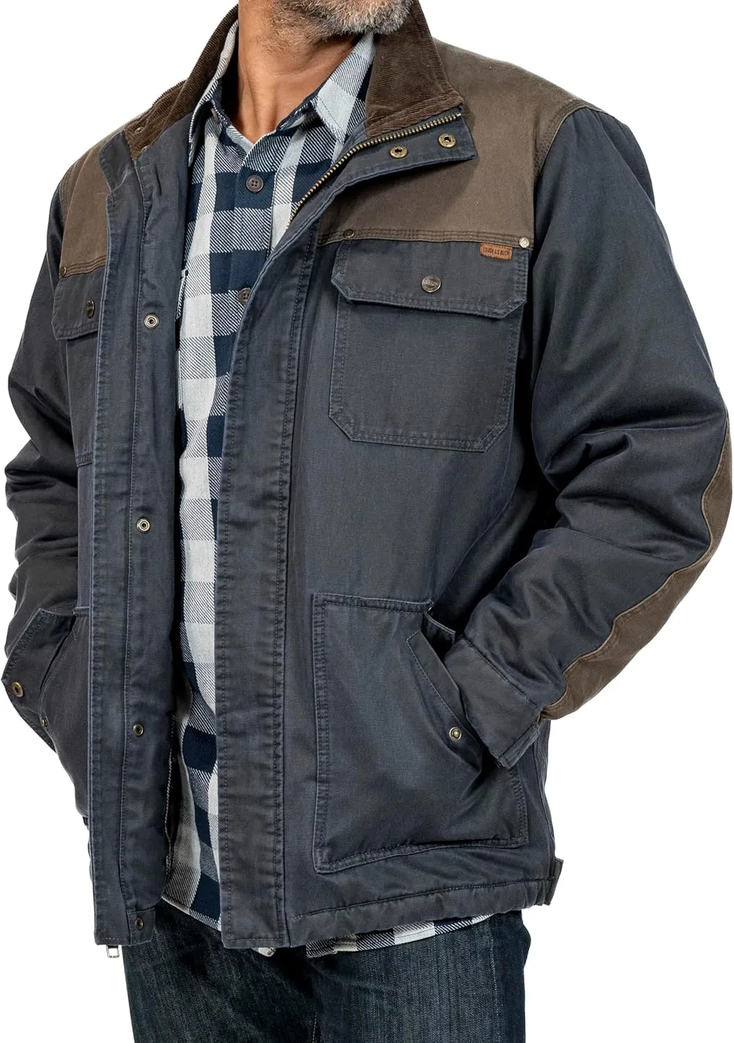 Legendary Whitetails Men's Chore Coat Tough as Buck Collection, Flannel Lined Barn & Field Workwear Jacket