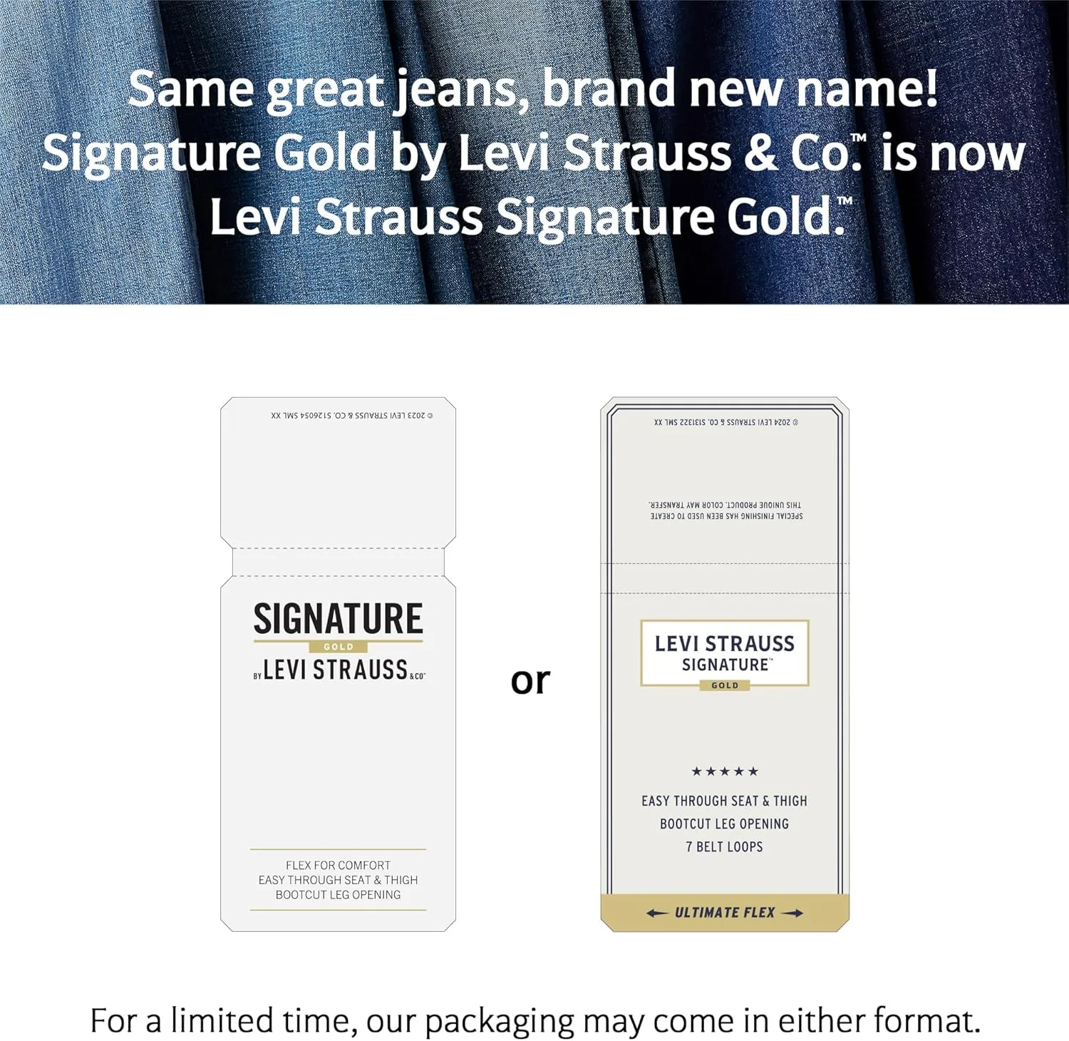 Levi Strauss Signature Gold Men's Regular Fit Flex Jeans (Available in Big & Tall)