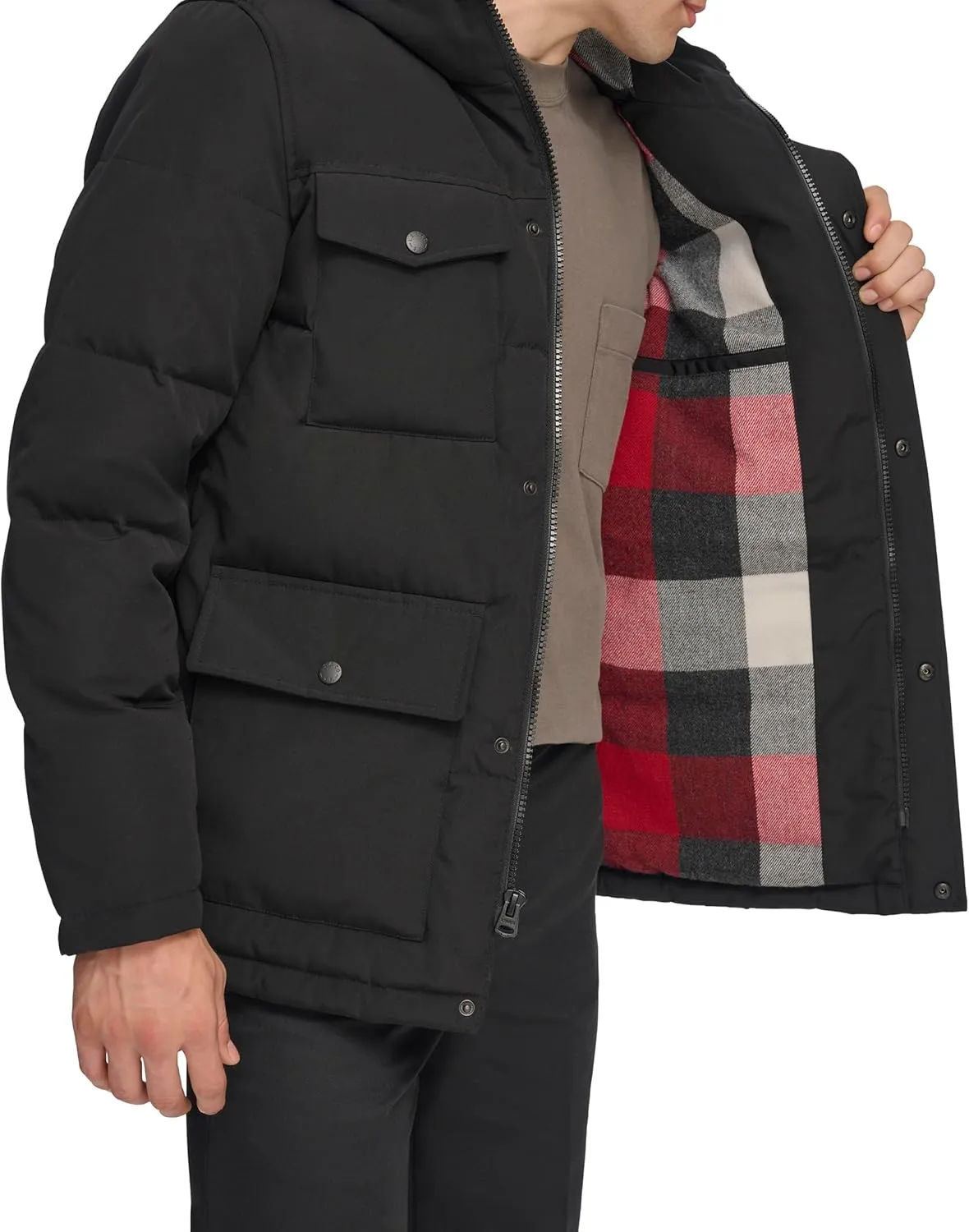 Levi's Men's Arctic Cloth Quilted Performance Parka Jacket