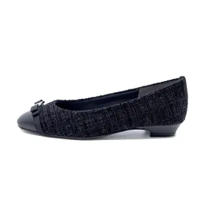 Lili Black Soft Cone Heels
