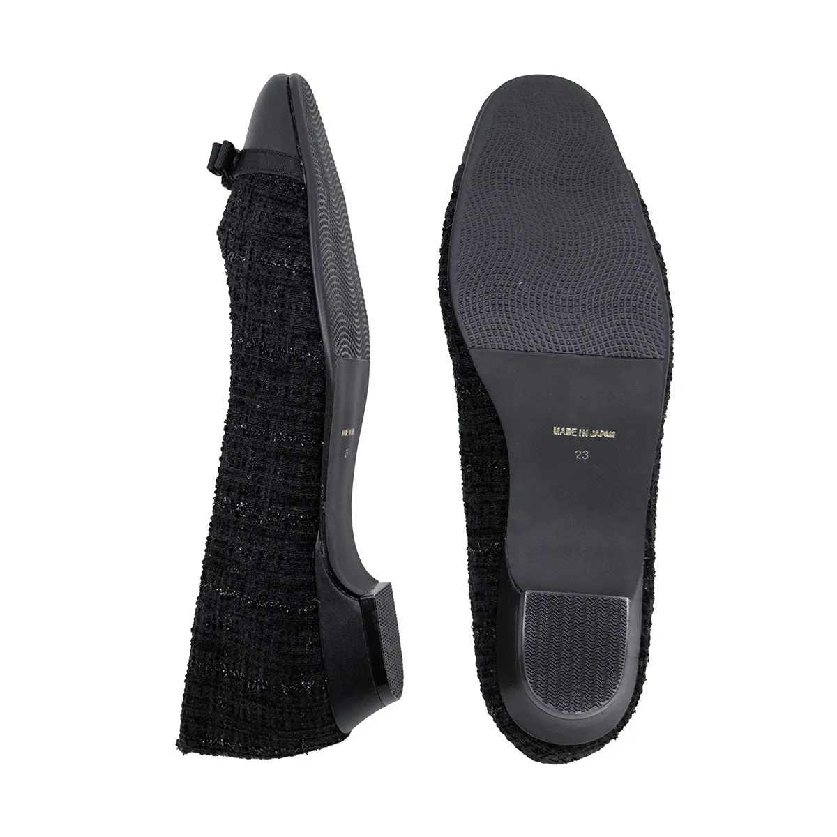 Lili Black Soft Cone Heels