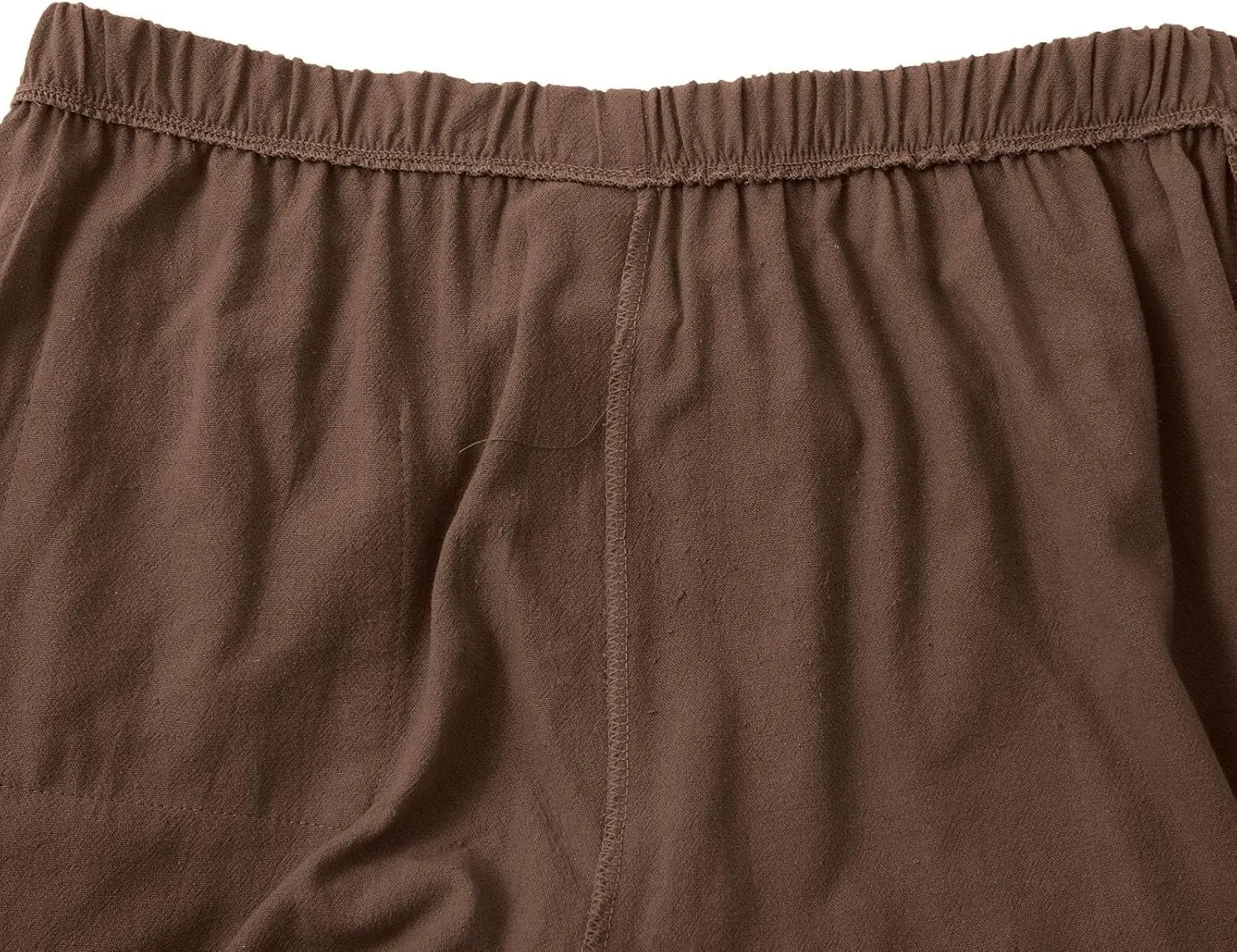 Linen Pants for Women High Waisted Wide Leg Pants Drawstring Elastic Waist Casual Trousers Summer Vacation Clothes