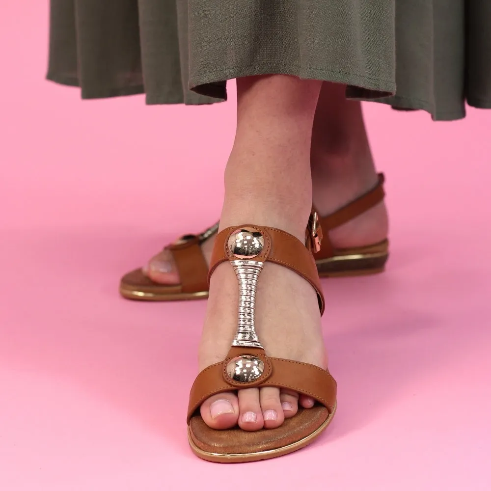 Lunar Tan Renoir sandal JLH276