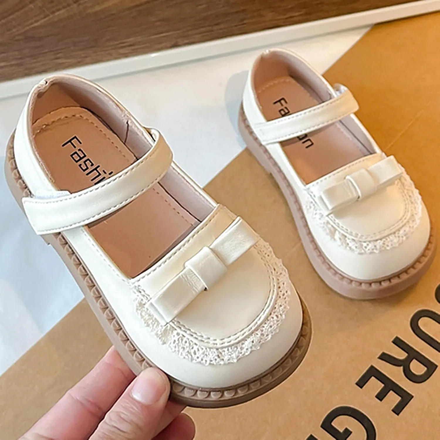 Mary Jane Dress Shoes-Little Girl School Uniform Shoe for Wedding Party to Footwear Summer Sandals