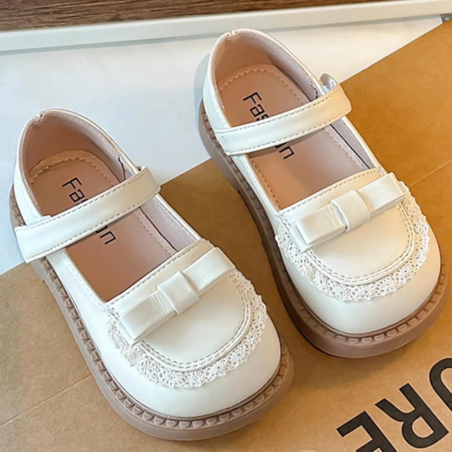 Mary Jane Dress Shoes-Little Girl School Uniform Shoe for Wedding Party to Footwear Summer Sandals