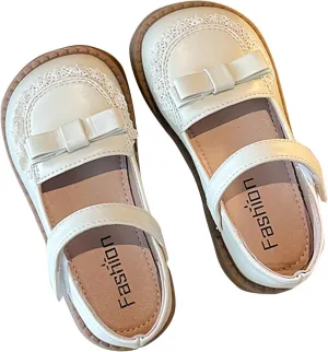 Mary Jane Dress Shoes-Little Girl School Uniform Shoe for Wedding Party to Footwear Summer Sandals