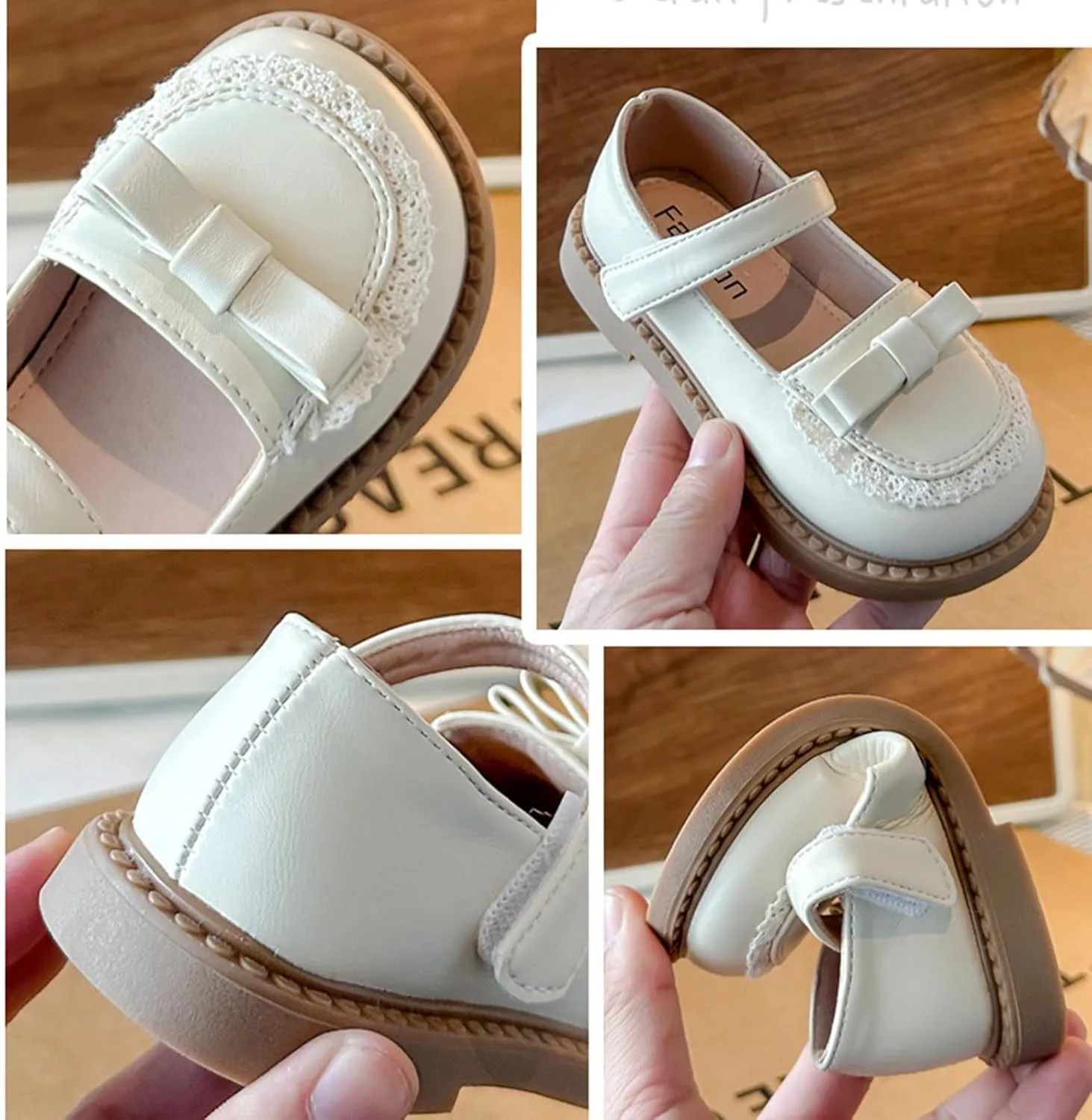 Mary Jane Dress Shoes-Little Girl School Uniform Shoe for Wedding Party to Footwear Summer Sandals