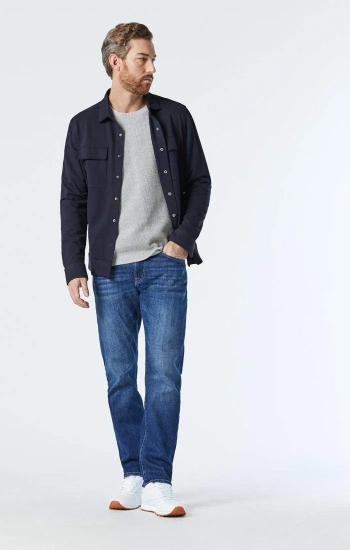Mavi Men's Zach Regular Rise Straight Leg Jeans