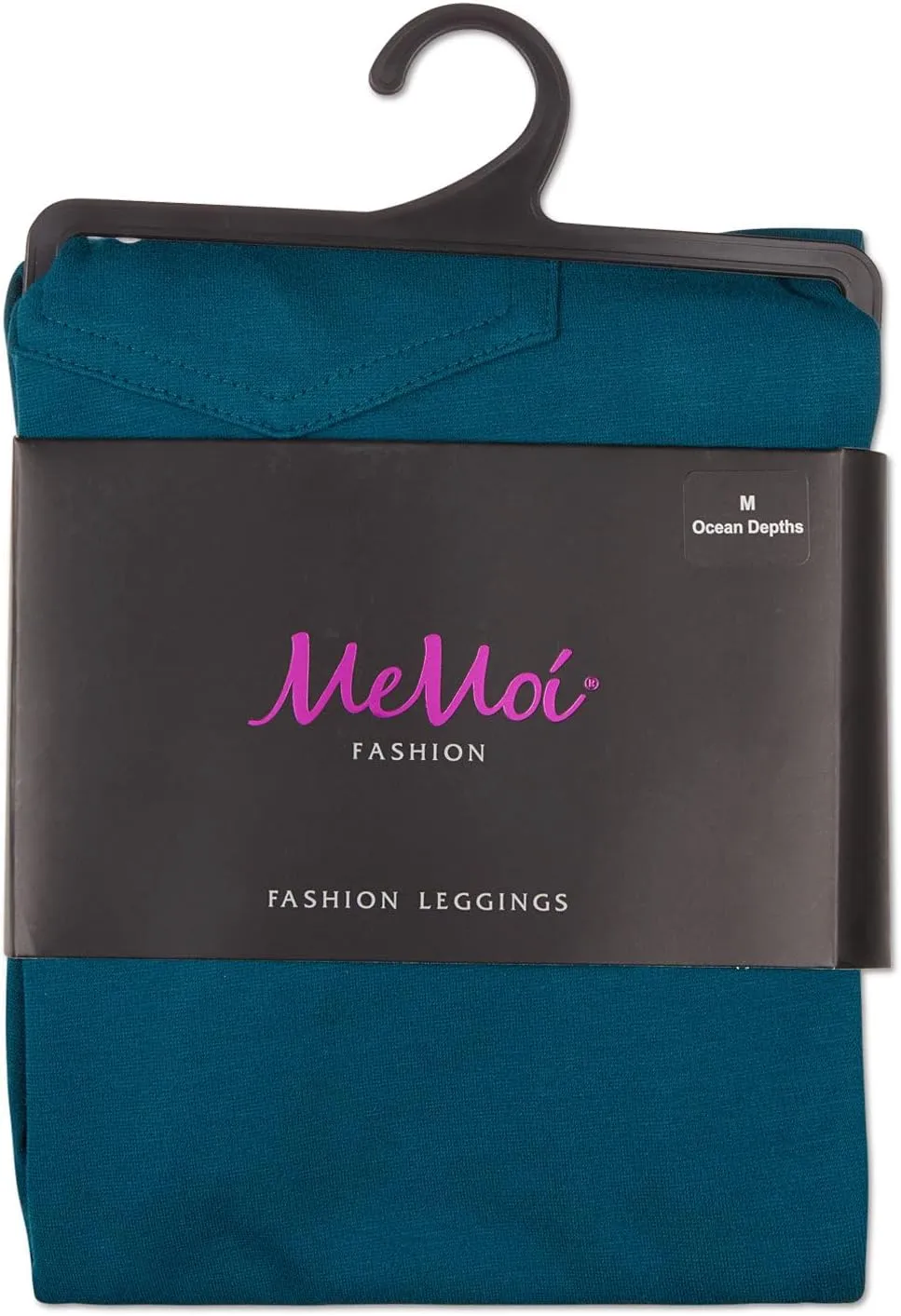 MeMoi Women's Faux Denim Ponte Leggings