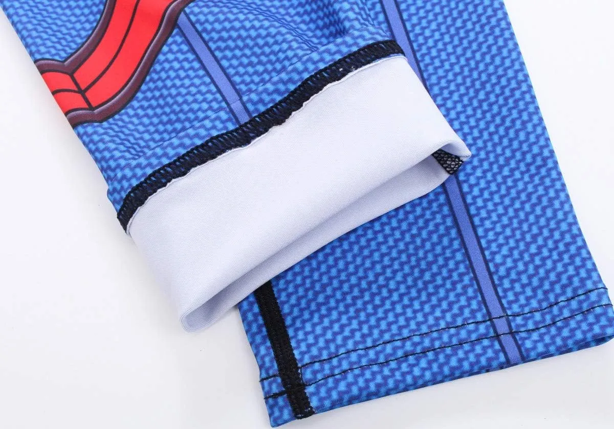 Men's Compression Pants Quick Dry Cool Baselayer Leggings Workout Active Sport Printing Pants
