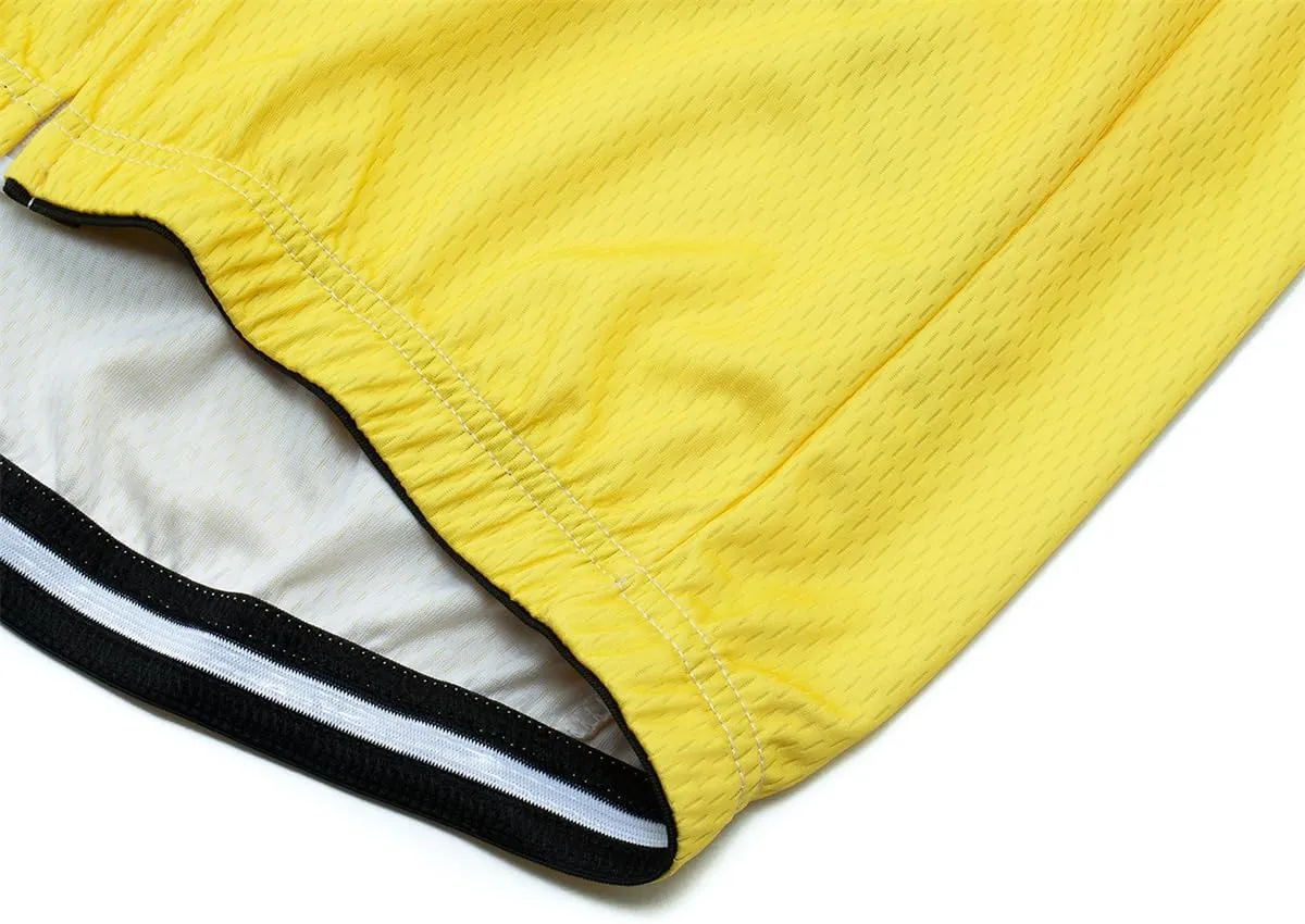 Mens Cycling Jersey 3 Rear Pockets Moisture Wicking Short Sleeve Quick Dry Reflective Biking Shirts