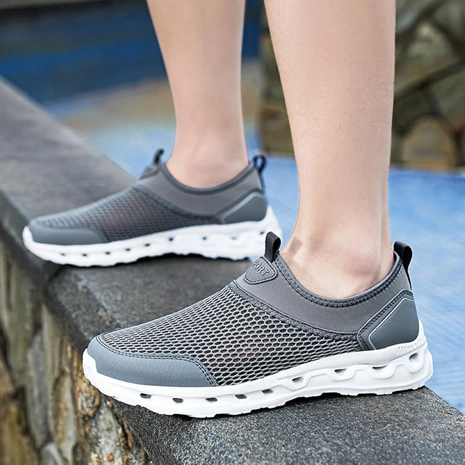 Men's Fashion Sneakers Mens Tennis Shoes Sneaker for Men Tennis Shoe for Men Mesh Sport Sneaker