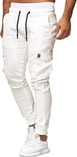 Men's Sports Casual Jogging Trousers Lightweight Hiking Work Pants Outdoor Pant