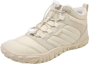 Men's Work Boots Waterproof Hiking Sneakers Fur Lined Ankle Boot Safety Toe Shoes for Women Comfortable Platform Sneakers Lightweight Safety Hike Grounded Footwear