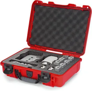 Nanuk 910 Waterproof Carry-on Hard Case with Foam Insert for DJI Mavic Mini 2 Fly More - Red