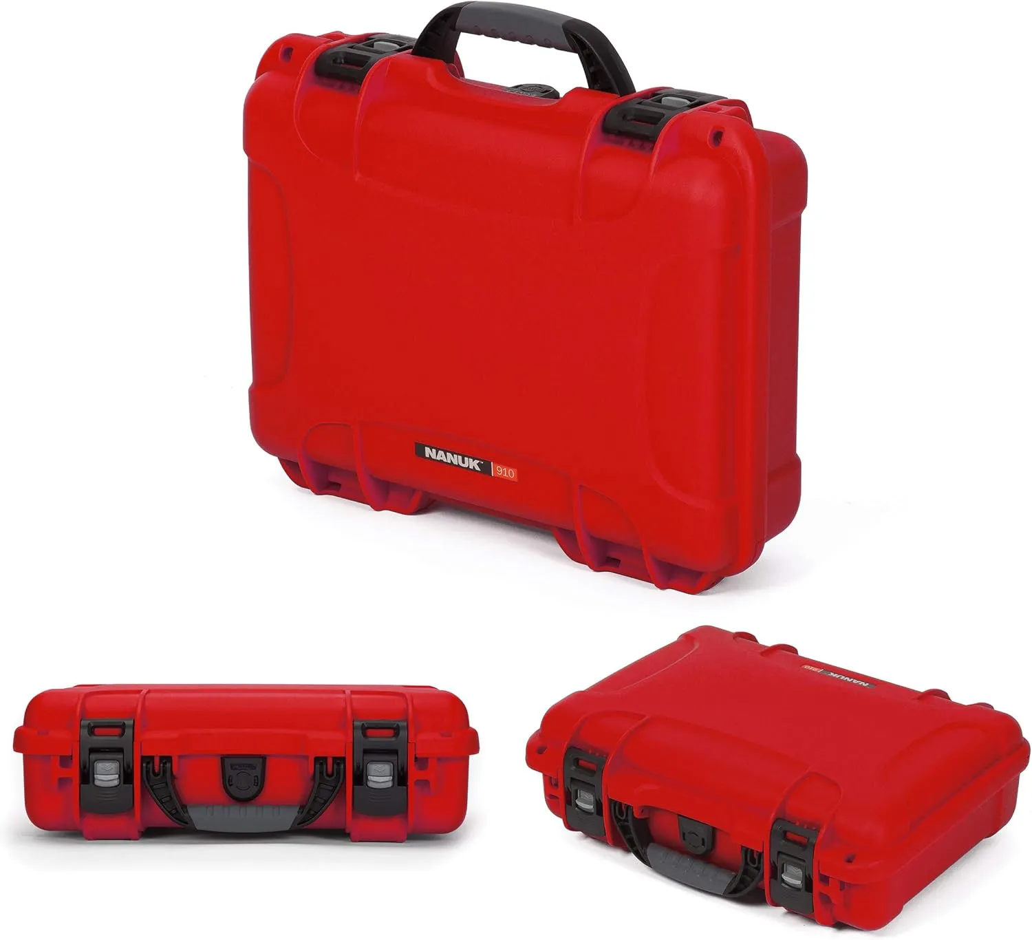 Nanuk 910 Waterproof Carry-on Hard Case with Foam Insert for DJI Mavic Mini 2 Fly More - Red