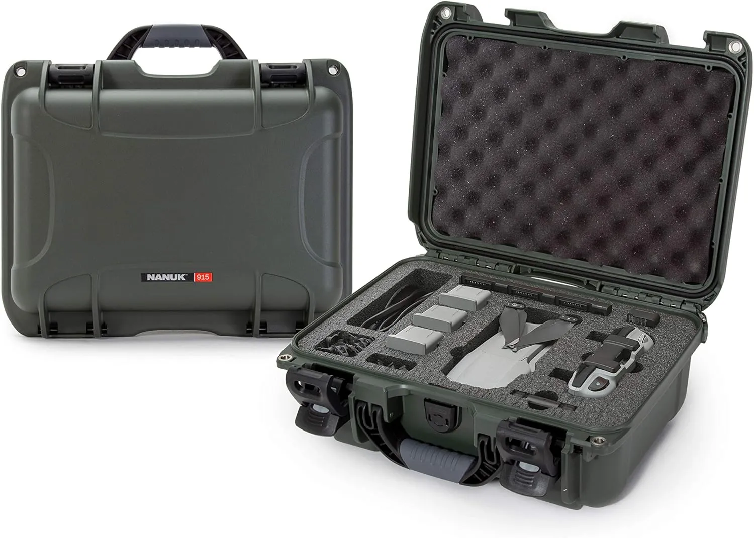 Nanuk Case w/foam insert for MAVIC A 2 - Olive 915-MAVIA26