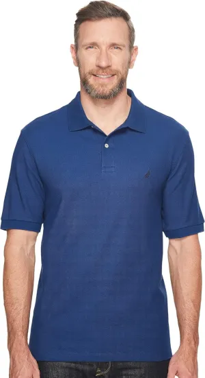 Nautica Men's Big and Tall Performance Classic Fit Deck Polo Shirt