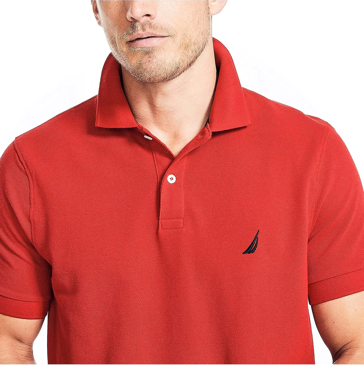 Nautica Men's Classic Fit Deck Polo