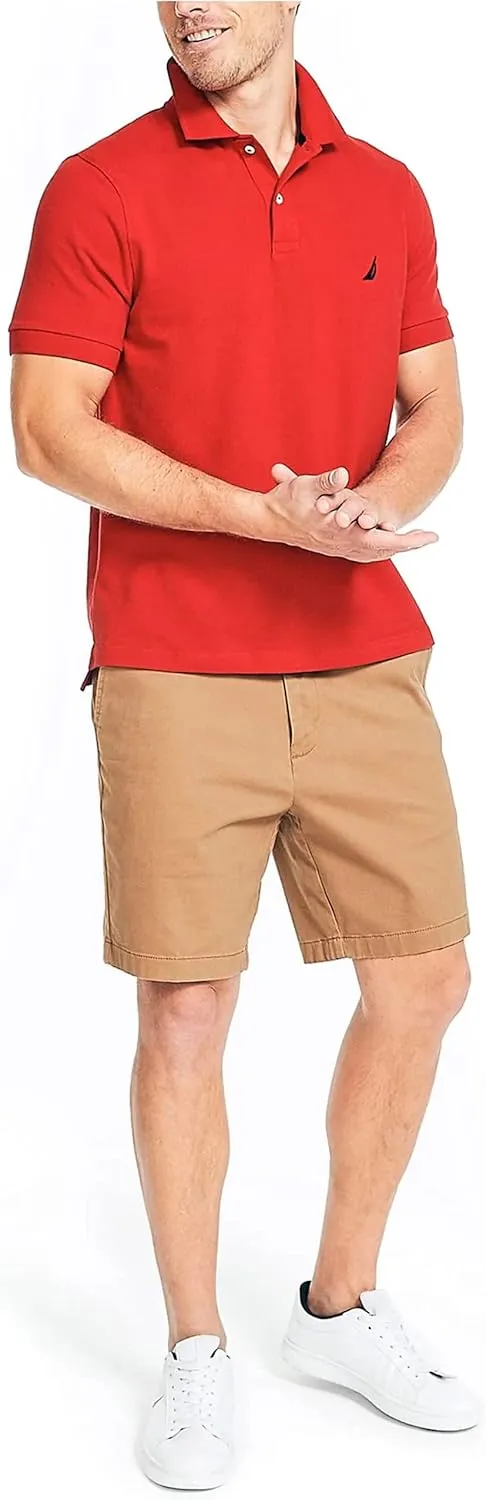 Nautica Men's Classic Fit Deck Polo