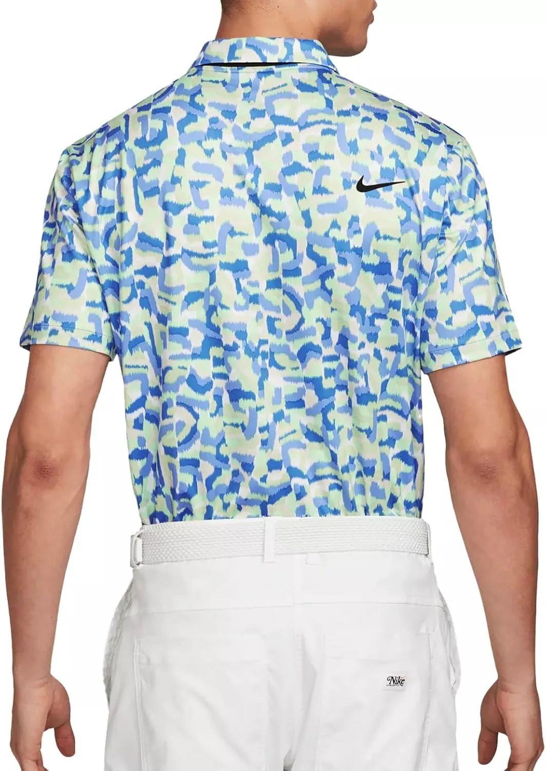 Nike Tour Dri-FIT Confetti Print Stretch Golf Polo Classic Fit