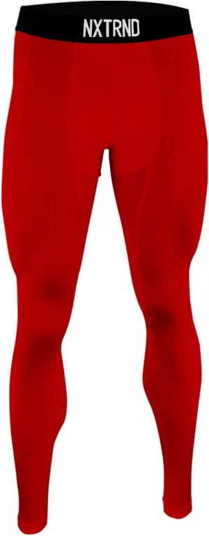 Nxtrnd Core Men's Compression Pants, Tights for Football
