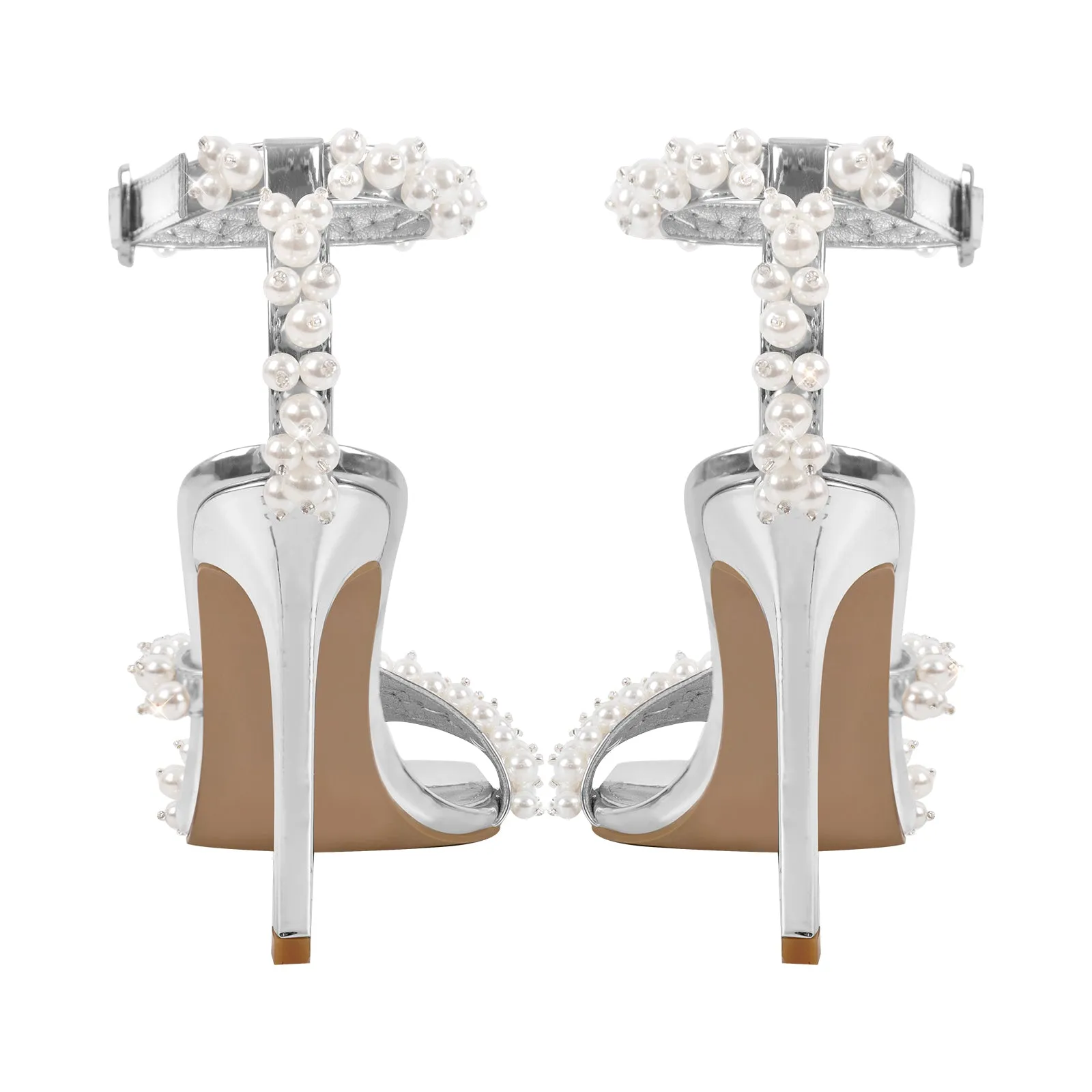 Pearl Ankle Strap Sandals