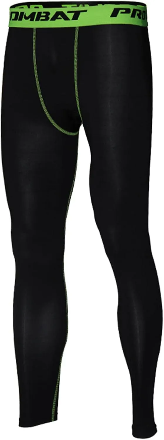 SS COLOR FISH Men Compression Pants Athletic Baselayer Workout Legging Running Tights for Men