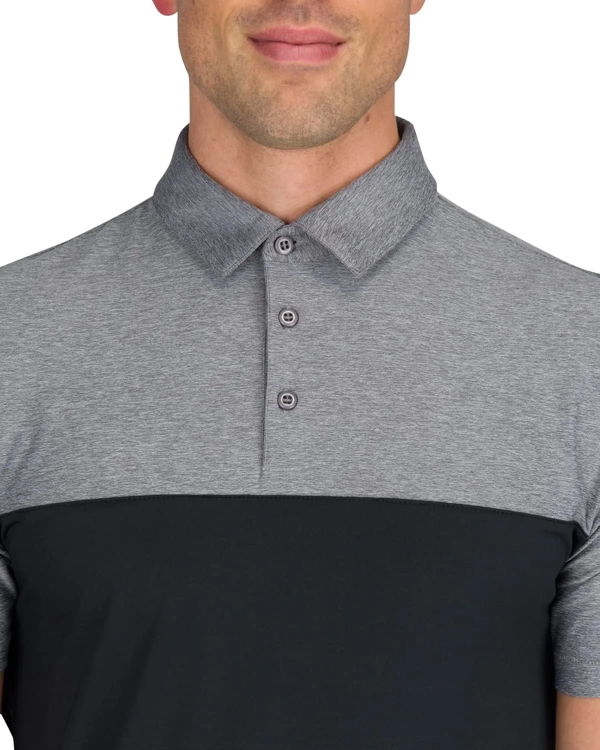 Three Sixty Six Quick Dry Golf Shirts for Men - Moisture Wicking Short-Sleeve Casual Polo Shirt