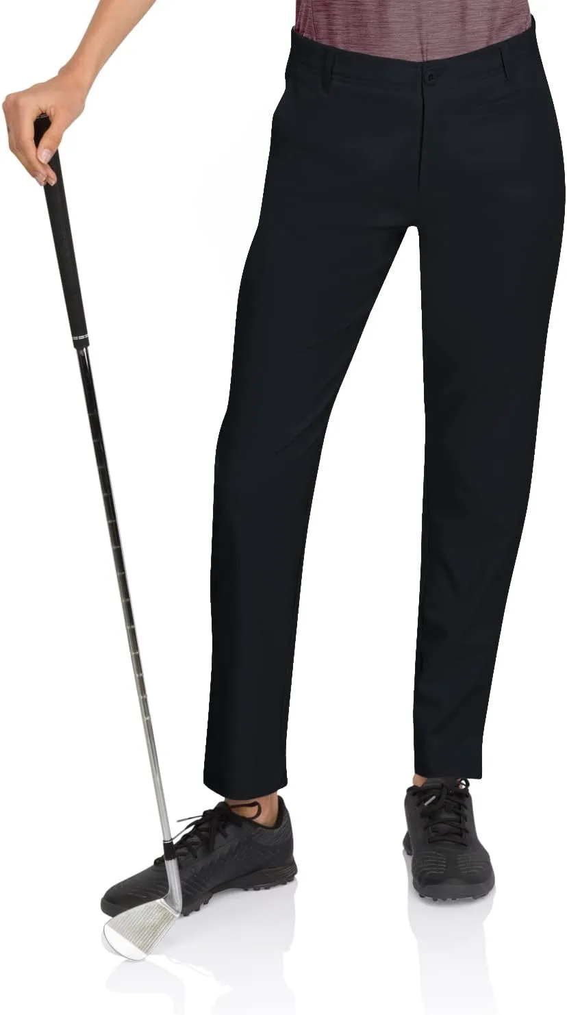 Three Sixty Six Womens Quick Dry Golf Pants - Front Coin Pocket, 4-Way Stretc, Anti-Odor & Moisture Wicking Fabric