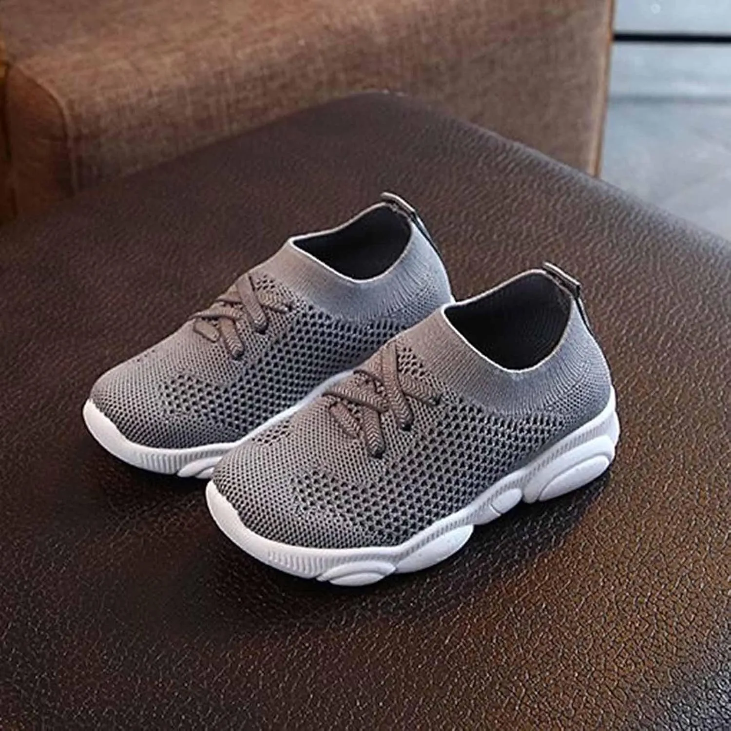 Toddler Boys Girls Wide Barefoot Shoes Little Kids Minimalist Sneakers Casual Breathable Walking Tennis Shoes Indoor Outdoor