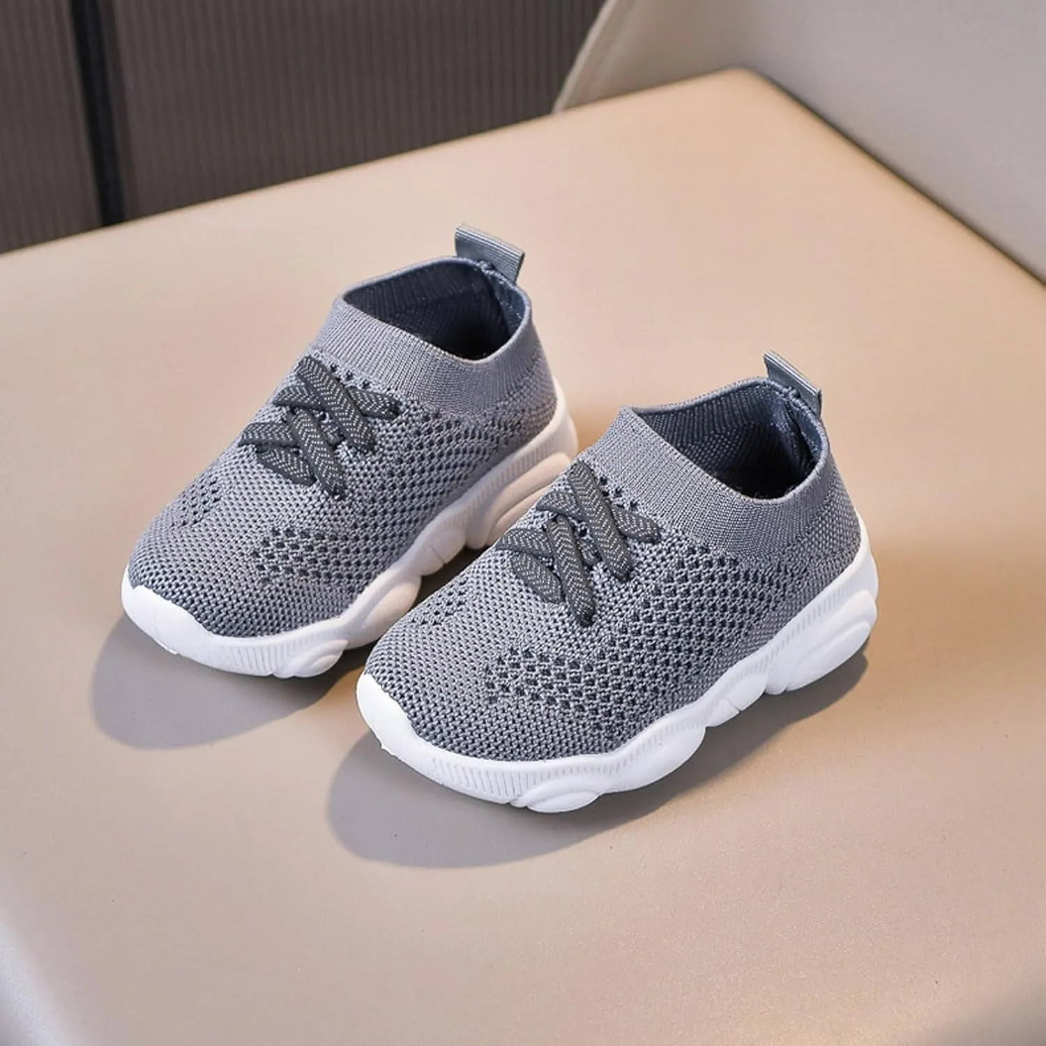 Toddler Boys Girls Wide Barefoot Shoes Little Kids Minimalist Sneakers Casual Breathable Walking Tennis Shoes Indoor Outdoor