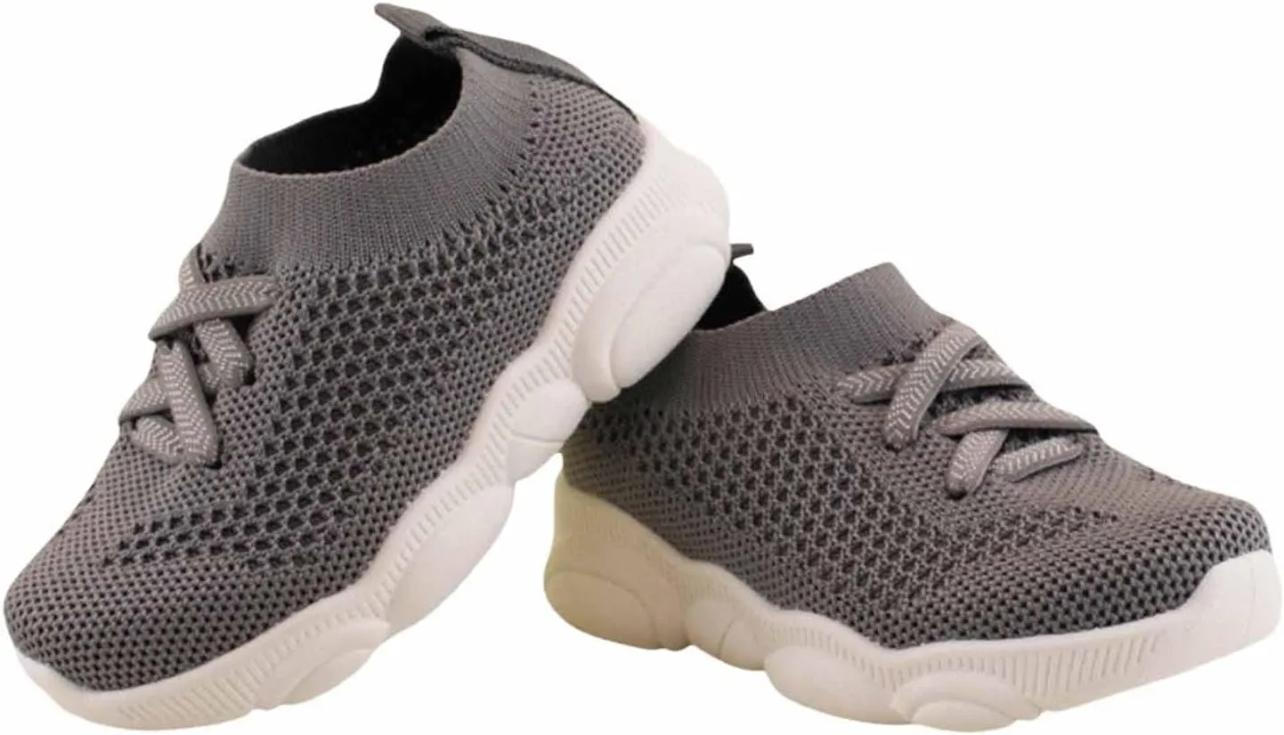 Toddler Boys Girls Wide Barefoot Shoes Little Kids Minimalist Sneakers Casual Breathable Walking Tennis Shoes Indoor Outdoor