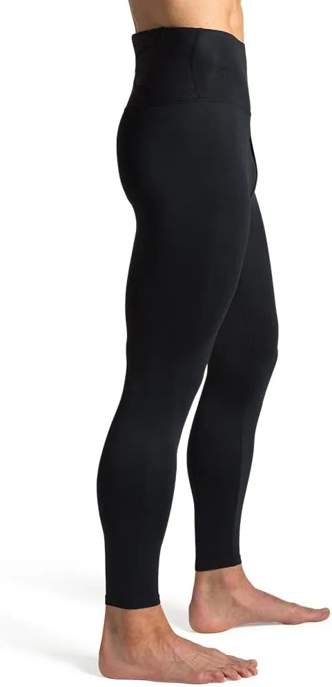 Tommie Copper Mens Pro-Grade Lower Back Support Tights I Breathable, 50 UPF, Compression Support for Low Back Muscle Support