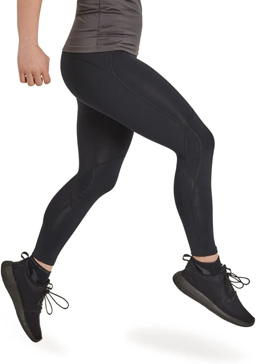 Tommie Copper Women's Pro-Grade Leggings with Knee Support | UPF 50, Breathable Compression for Sports & Daily Muscle Support