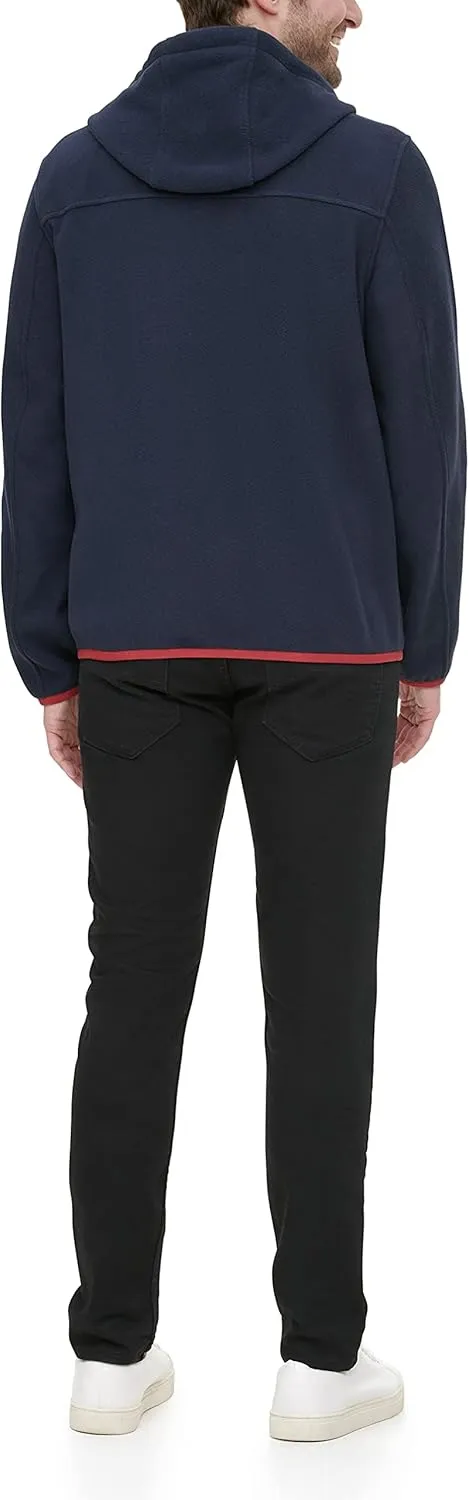 Tommy Hilfiger Men's Hooded Performance Fleece Jacket