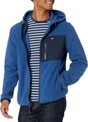 Tommy Hilfiger Men's Hooded Performance Fleece Jacket
