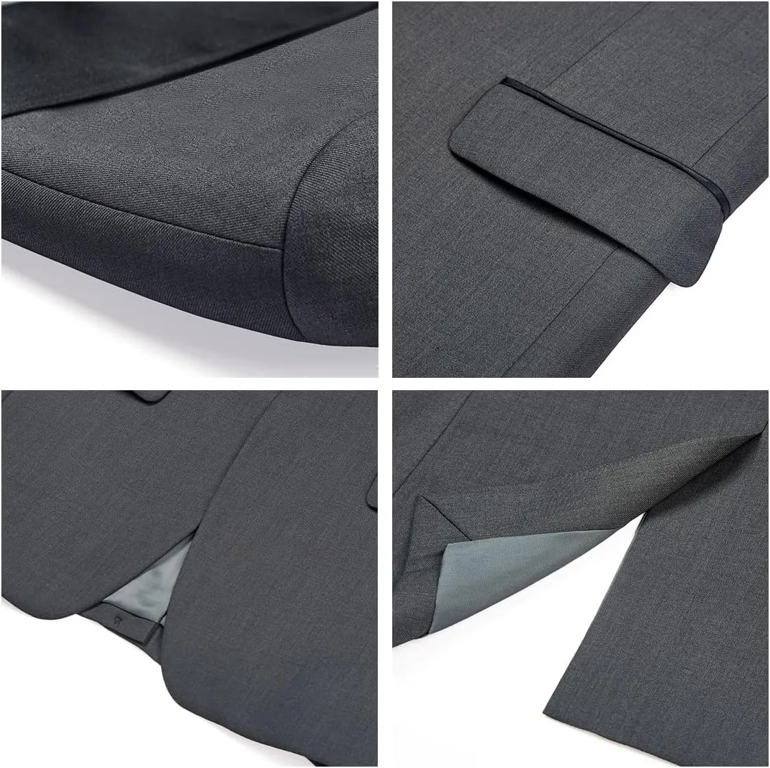 Tuxedo Men Suit Regular Fit 3 Piece Suit Blazer Jacket Waistcoat Pants Men Suit Set for Wedding Prom