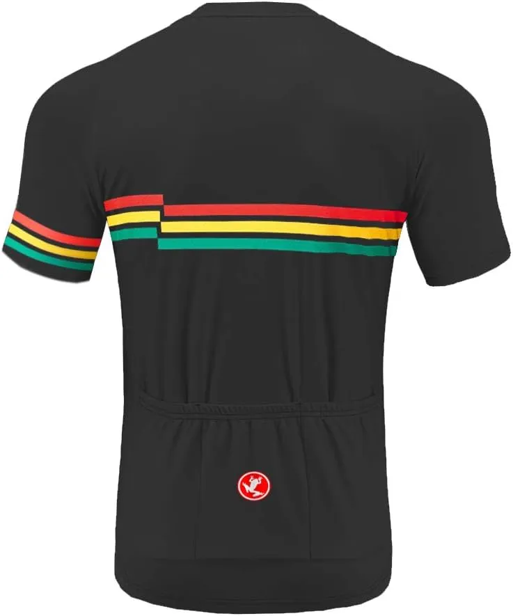 UGLY FROG Men's Cycling Jersey Set Moisture Wicking Breathable Quick-Dry,Bike Shirt   20D Padded Shorts
