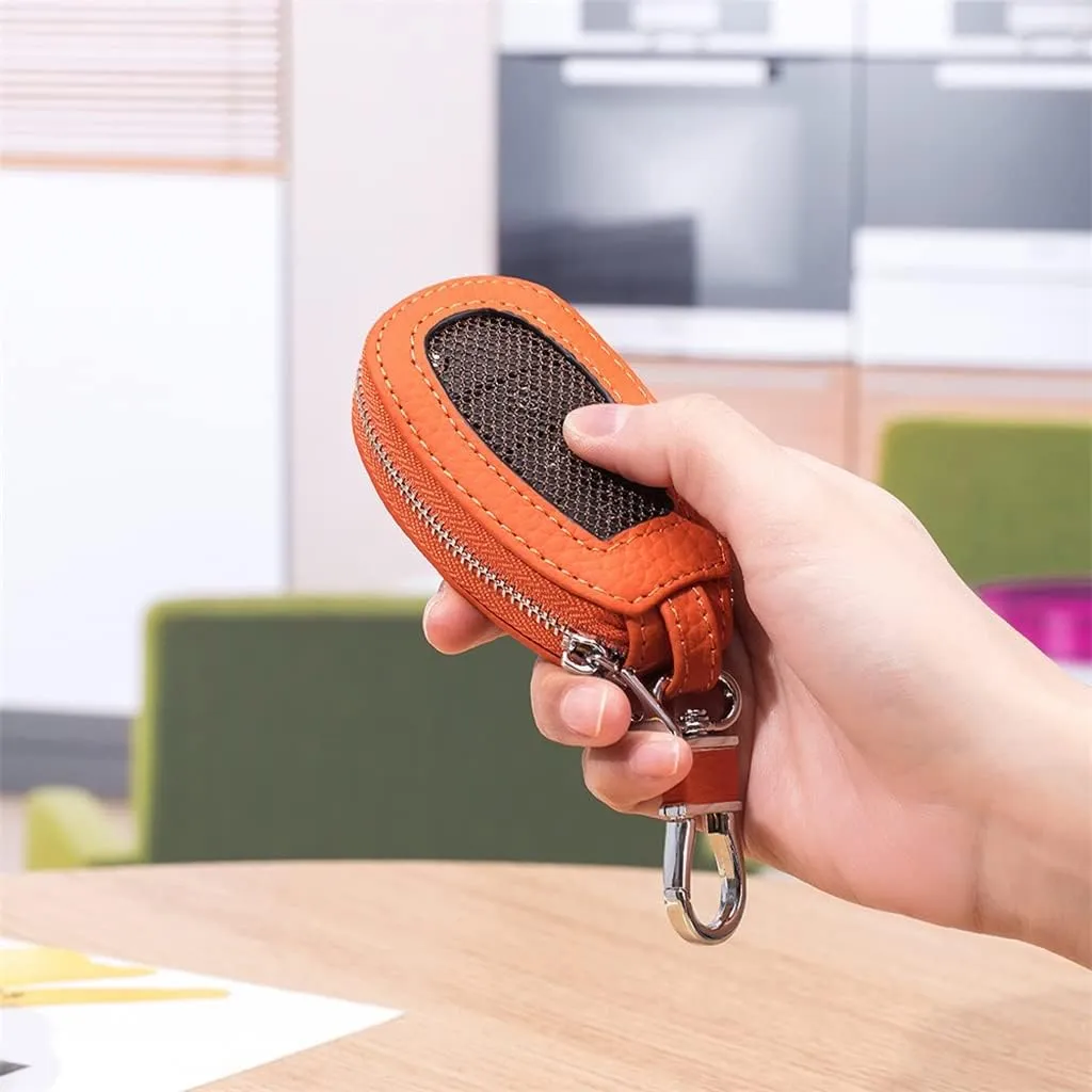 Unisex Car Key Bag Men Casual Waist Hang Organizer Women Cover Bag(E)