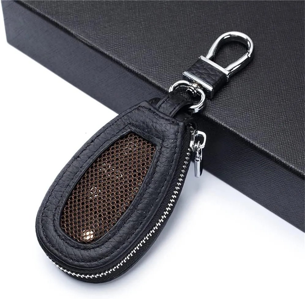 Unisex Car Key Bag Men Casual Waist Hang Organizer Women Cover Bag(E)