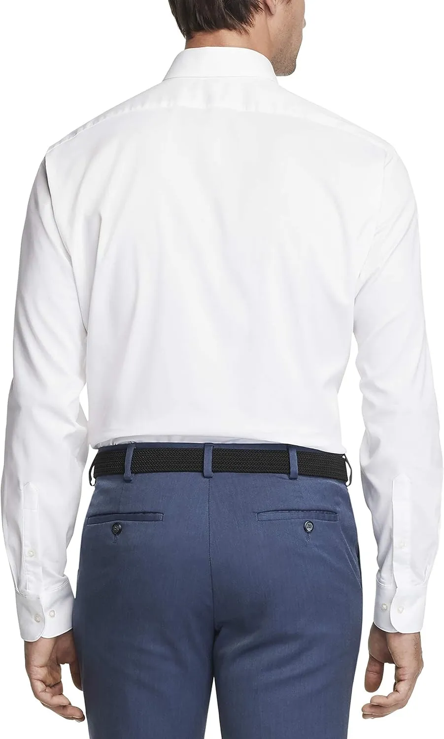 Van Heusen Men's Dress Shirt Regular Fit Stain Shield Stretch
