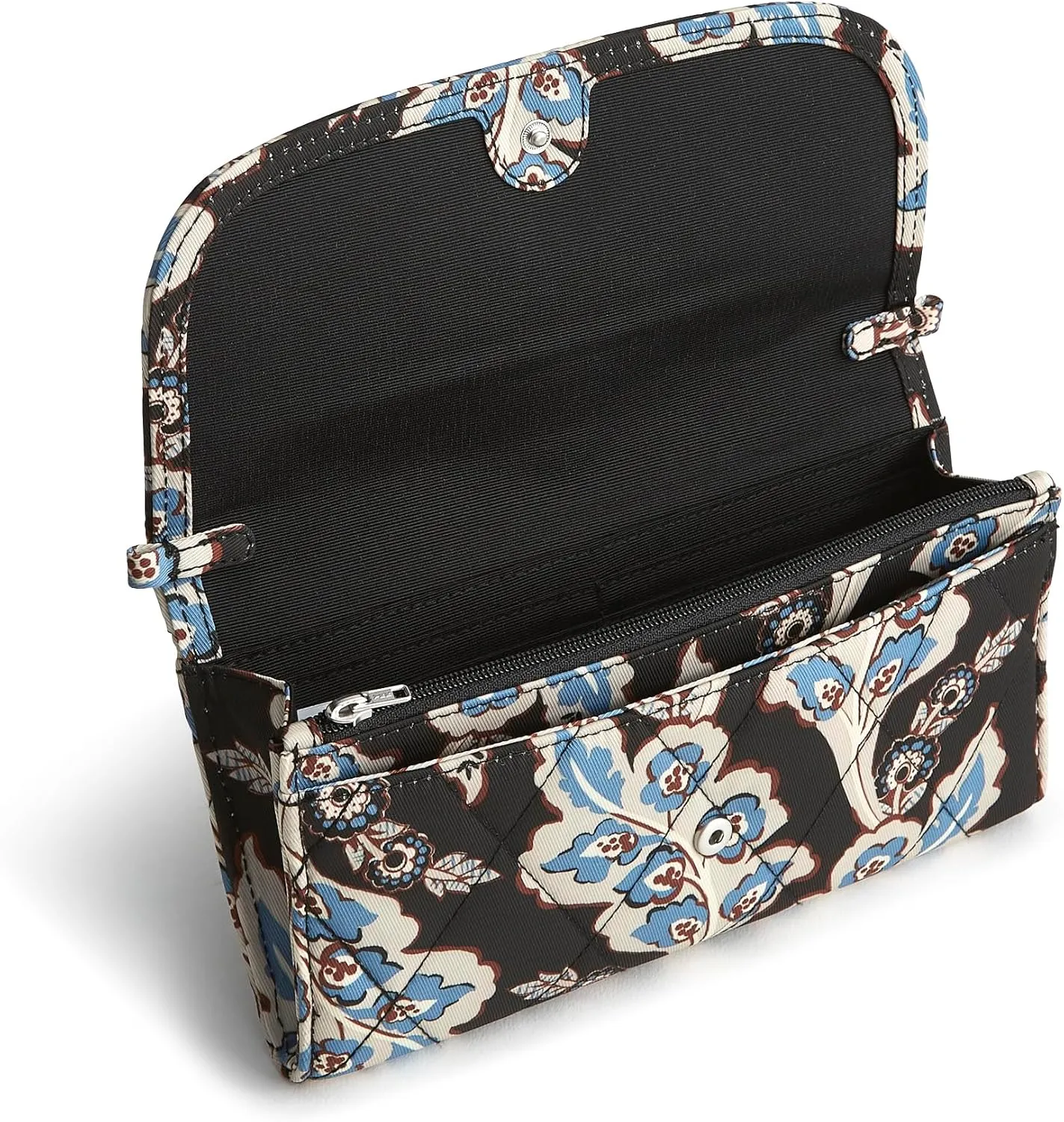 Vera Bradley Performance Twill Wildwood Wallet Crossbody