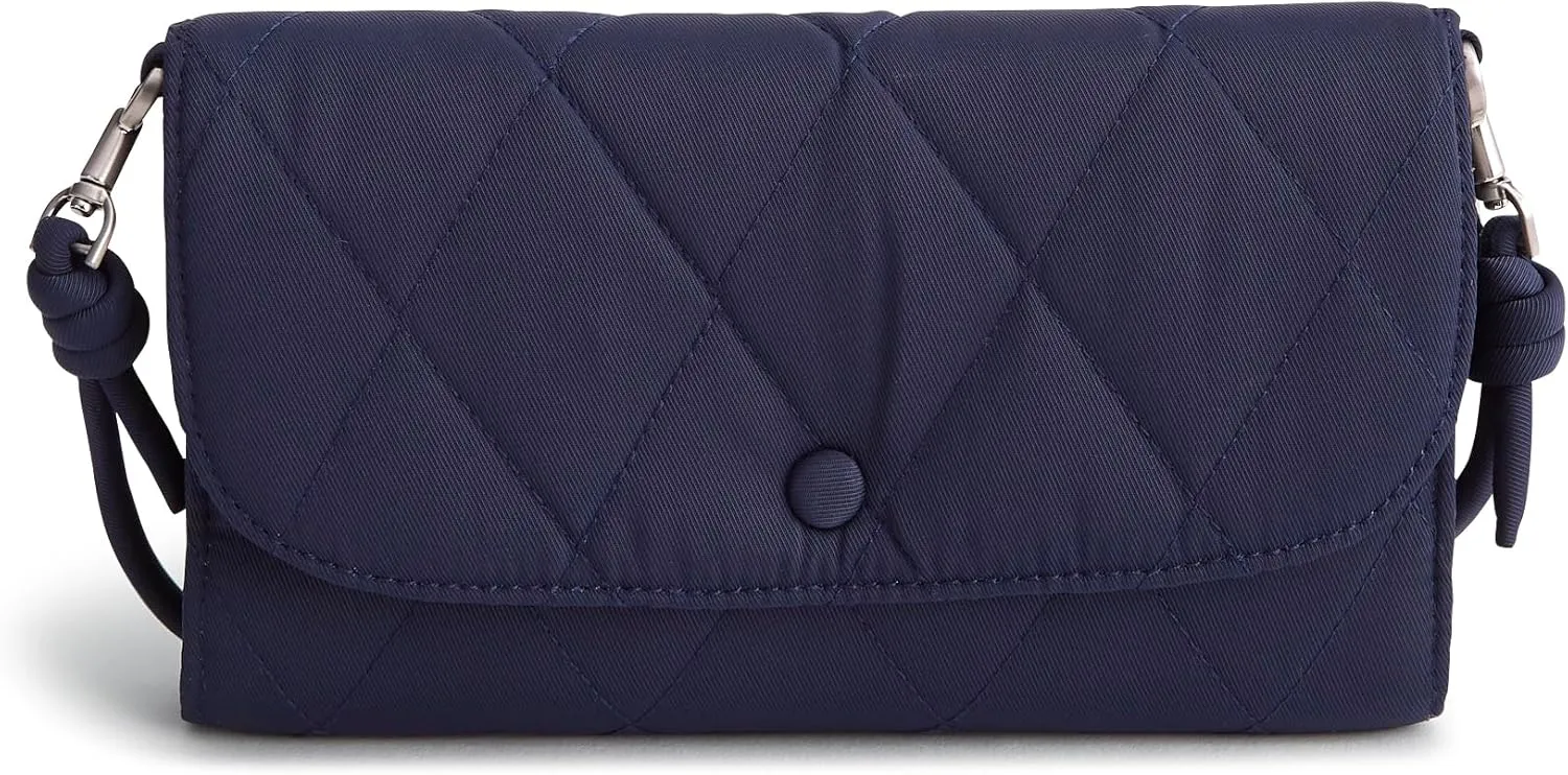 Vera Bradley Performance Twill Wildwood Wallet Crossbody