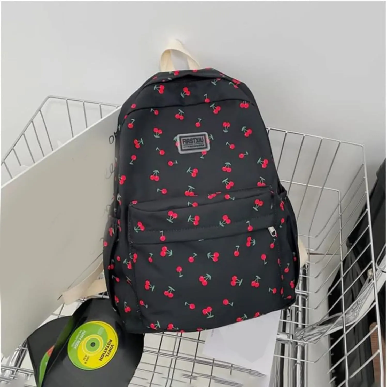 VESNIBA Cherry Backpack Aesthetic Backpack Laptop Travel Casual Handyman Workshop