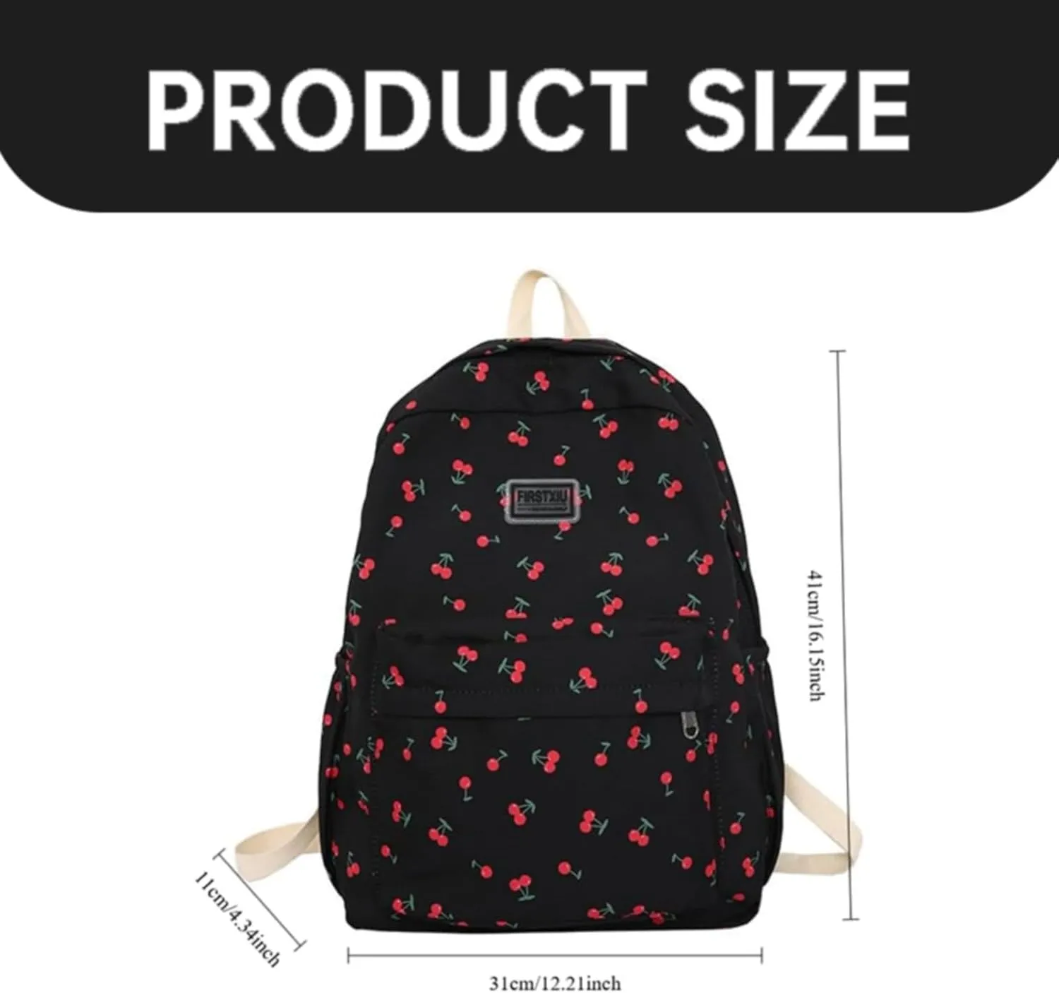 VESNIBA Cherry Backpack Aesthetic Backpack Laptop Travel Casual Handyman Workshop